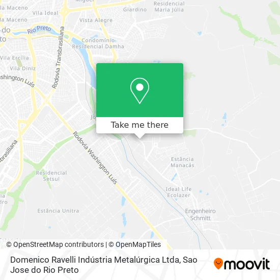 Domenico Ravelli Indústria Metalúrgica Ltda map