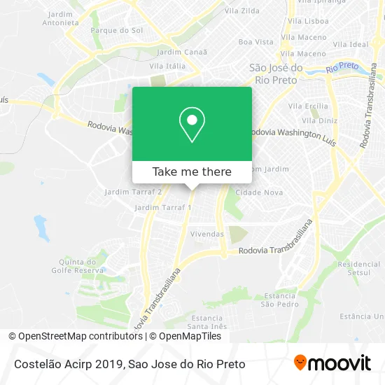 Costelão Acirp 2019 map