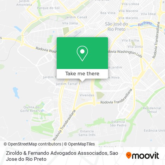 Ziroldo & Fernando Advogados Asssociados map
