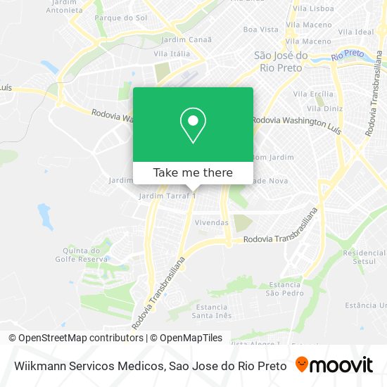 Wiikmann Servicos Medicos map