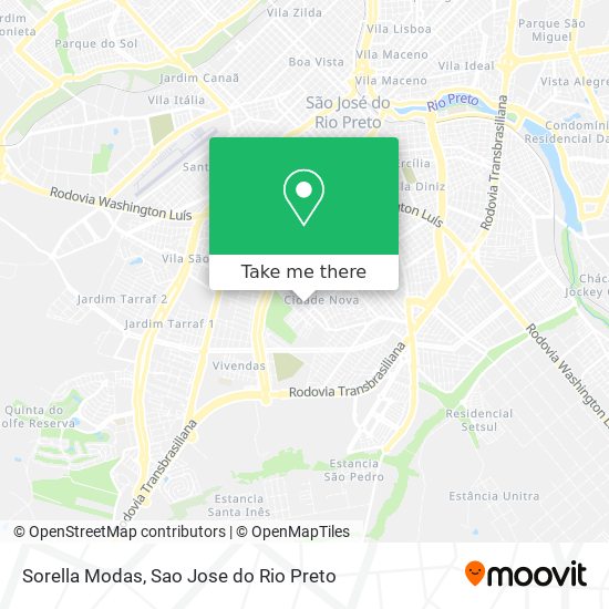 Sorella Modas map