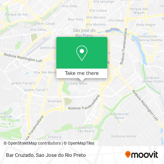 Bar Cruzado map