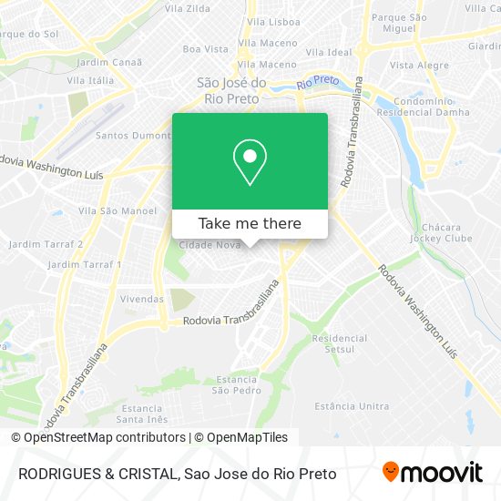 RODRIGUES & CRISTAL map