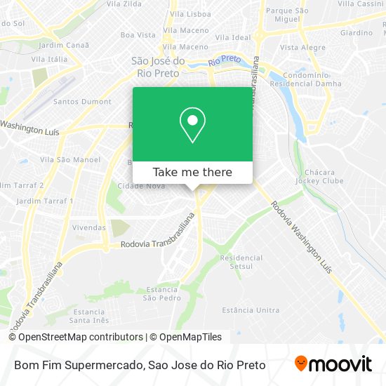 Bom Fim Supermercado map