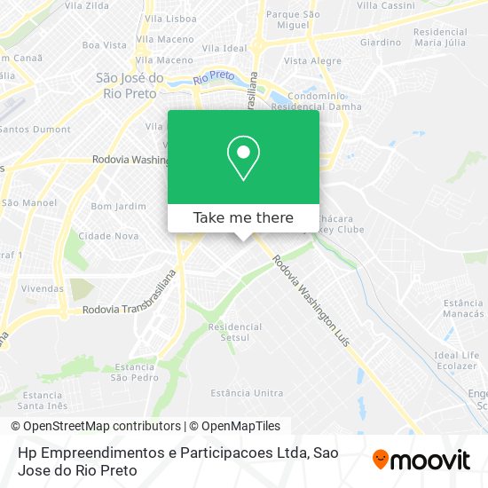 Hp Empreendimentos e Participacoes Ltda map