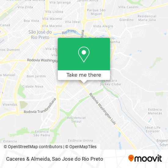 Caceres & Almeida map