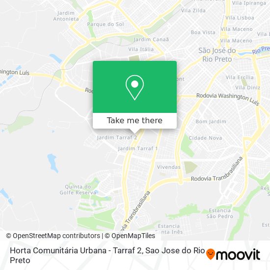 Horta Comunitária Urbana - Tarraf 2 map