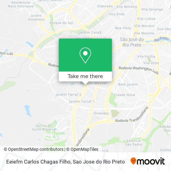 Eeiefm Carlos Chagas Filho map