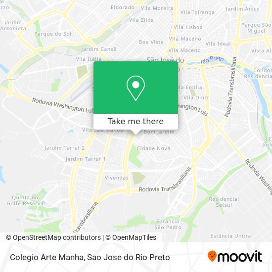 Colegio Arte Manha map