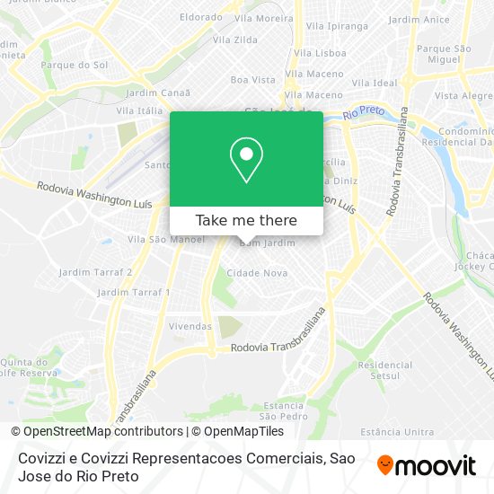 Covizzi e Covizzi Representacoes Comerciais map