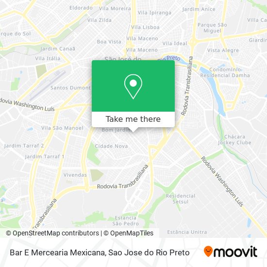 Bar E Mercearia Mexicana map