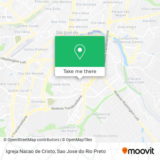 Igreja Nacao de Cristo map