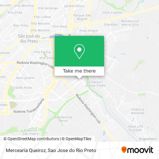 Mercearia Queiroz map
