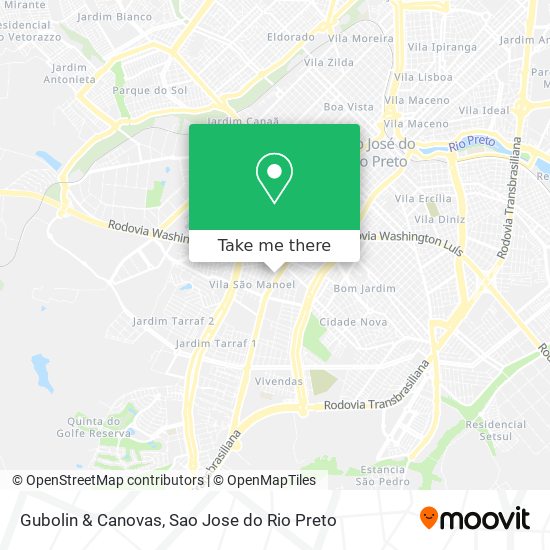 Gubolin & Canovas map