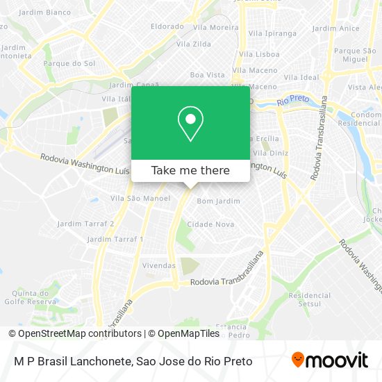 Mapa M P Brasil Lanchonete