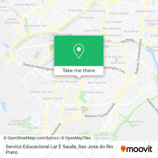 Mapa Servico Educacional Lar E Saude