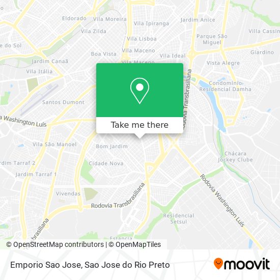 Emporio Sao Jose map