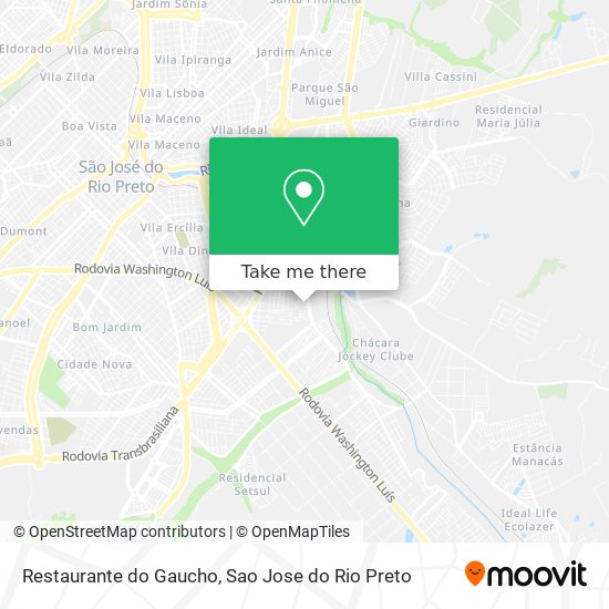 Restaurante do Gaucho map