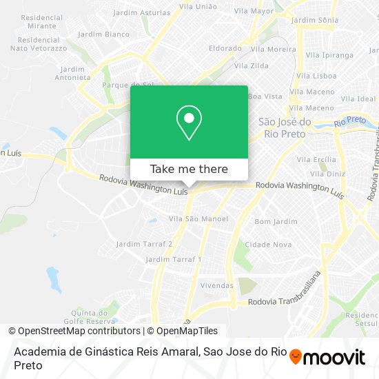 Academia de Ginástica Reis Amaral map