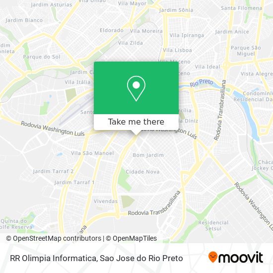 RR Olimpia Informatica map