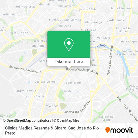 Clinica Medica Rezende & Sicard map
