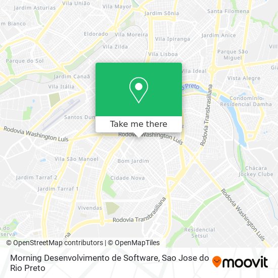 Morning Desenvolvimento de Software map