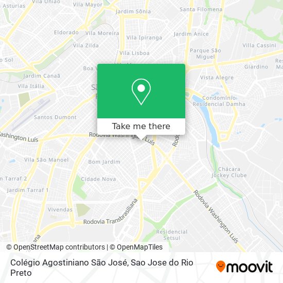 Colégio Agostiniano São José map