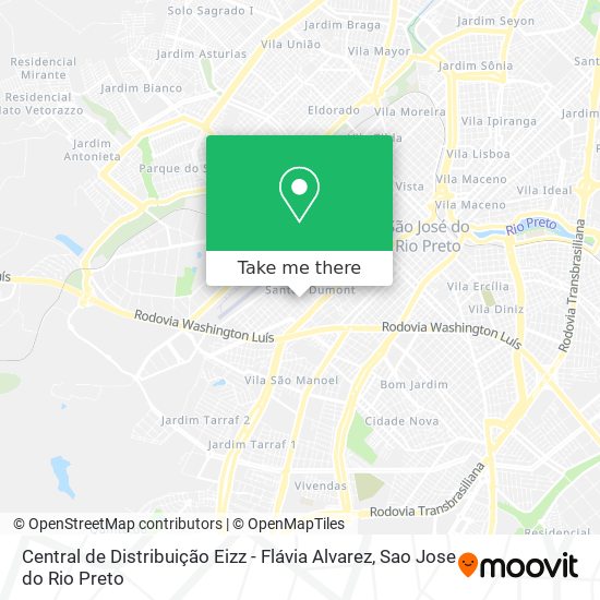 Central de Distribuição Eizz - Flávia Alvarez map
