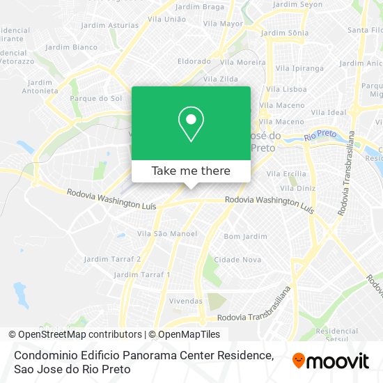Condominio Edificio Panorama Center Residence map
