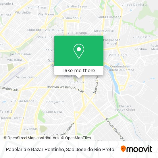 Papelaria e Bazar Pontinho map