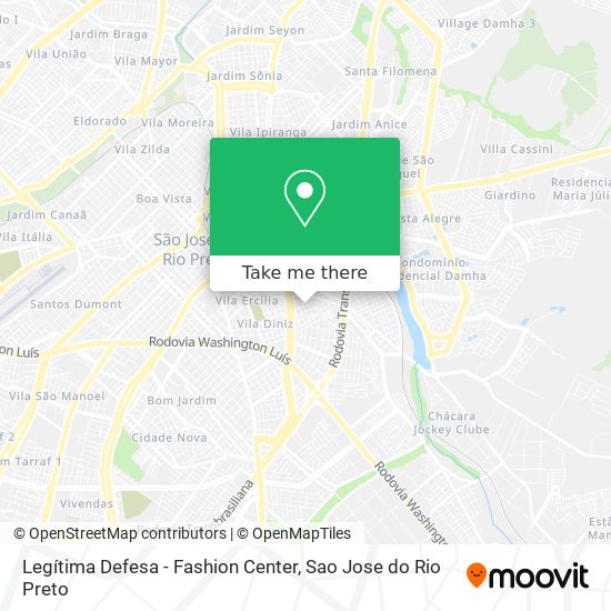 Legítima Defesa - Fashion Center map