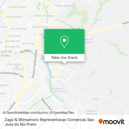 Zago & Shimamoto Representacao Comercial map