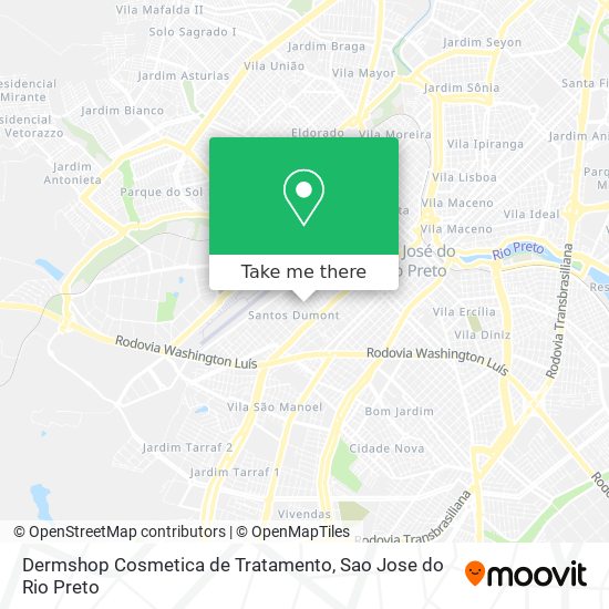 Dermshop Cosmetica de Tratamento map