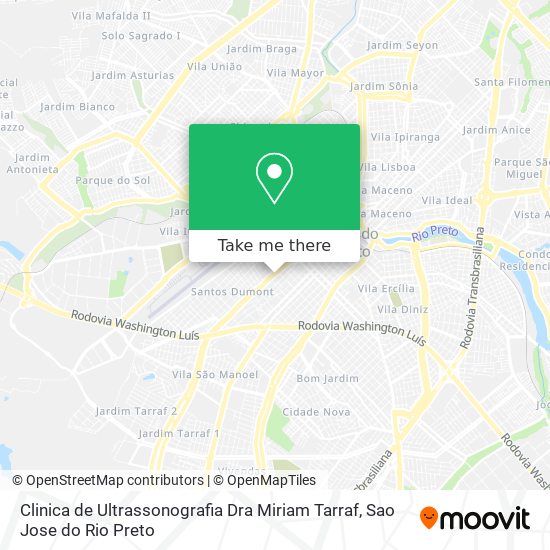 Clinica de Ultrassonografia Dra Miriam Tarraf map
