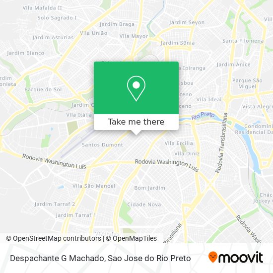 Despachante G Machado map
