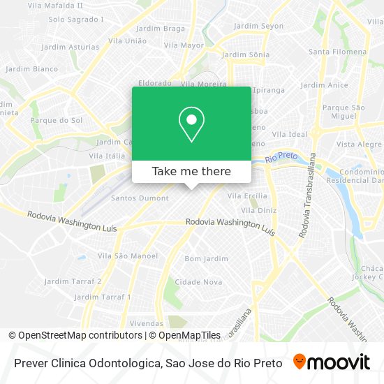 Prever Clinica Odontologica map