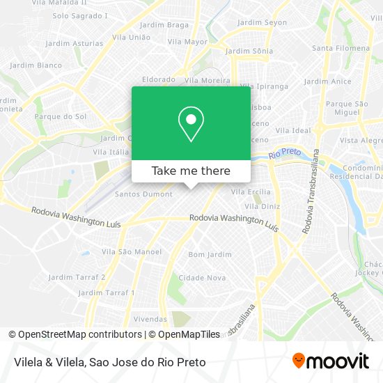 Vilela & Vilela map