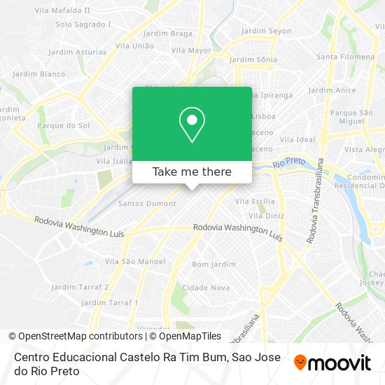 Centro Educacional Castelo Ra Tim Bum map