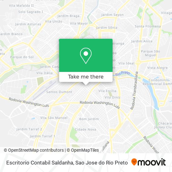 Escritorio Contabil Saldanha map