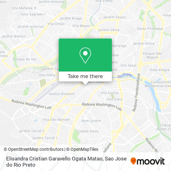 Elisandra Cristian Garavello Ogata Matao map