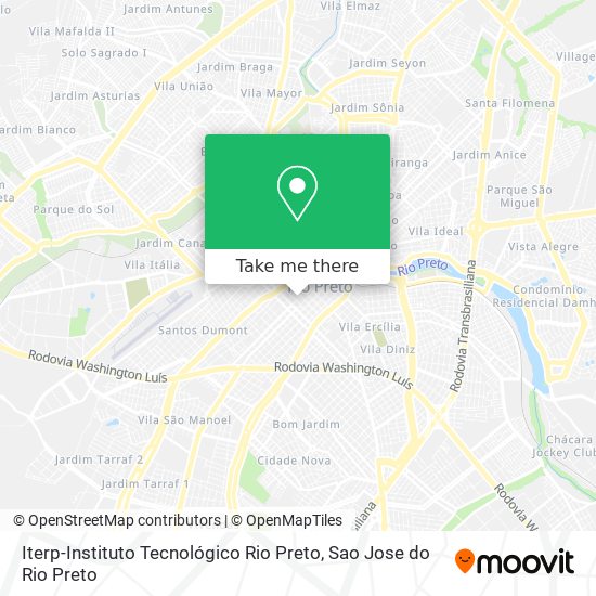 Iterp-Instituto Tecnológico Rio Preto map