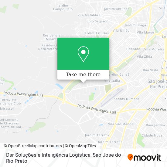 Dsr Soluções e Inteligência Logística map
