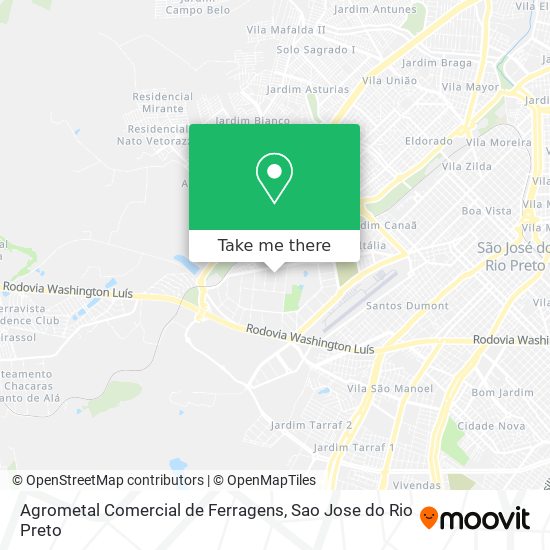 Agrometal Comercial de Ferragens map