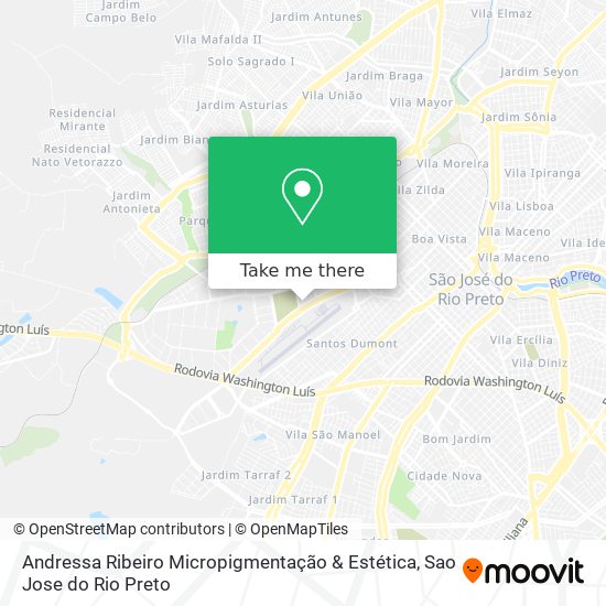 Andressa Ribeiro Micropigmentação & Estética map
