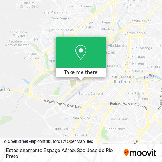 Estacionamento Espaço Aéreo map