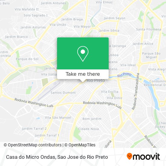 Casa do Micro Ondas map