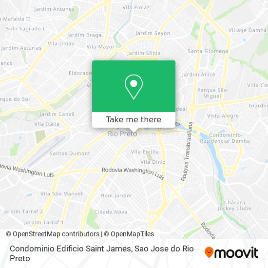 Condominio Edificio Saint James map