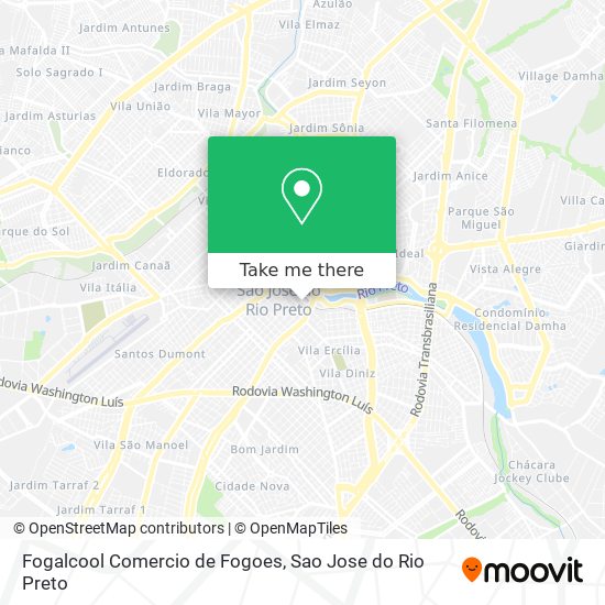 Fogalcool Comercio de Fogoes map