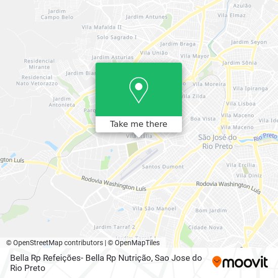 Bella Rp Refeições- Bella Rp Nutrição map