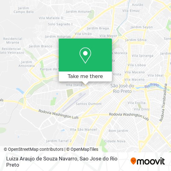 Luiza Araujo de Souza Navarro map